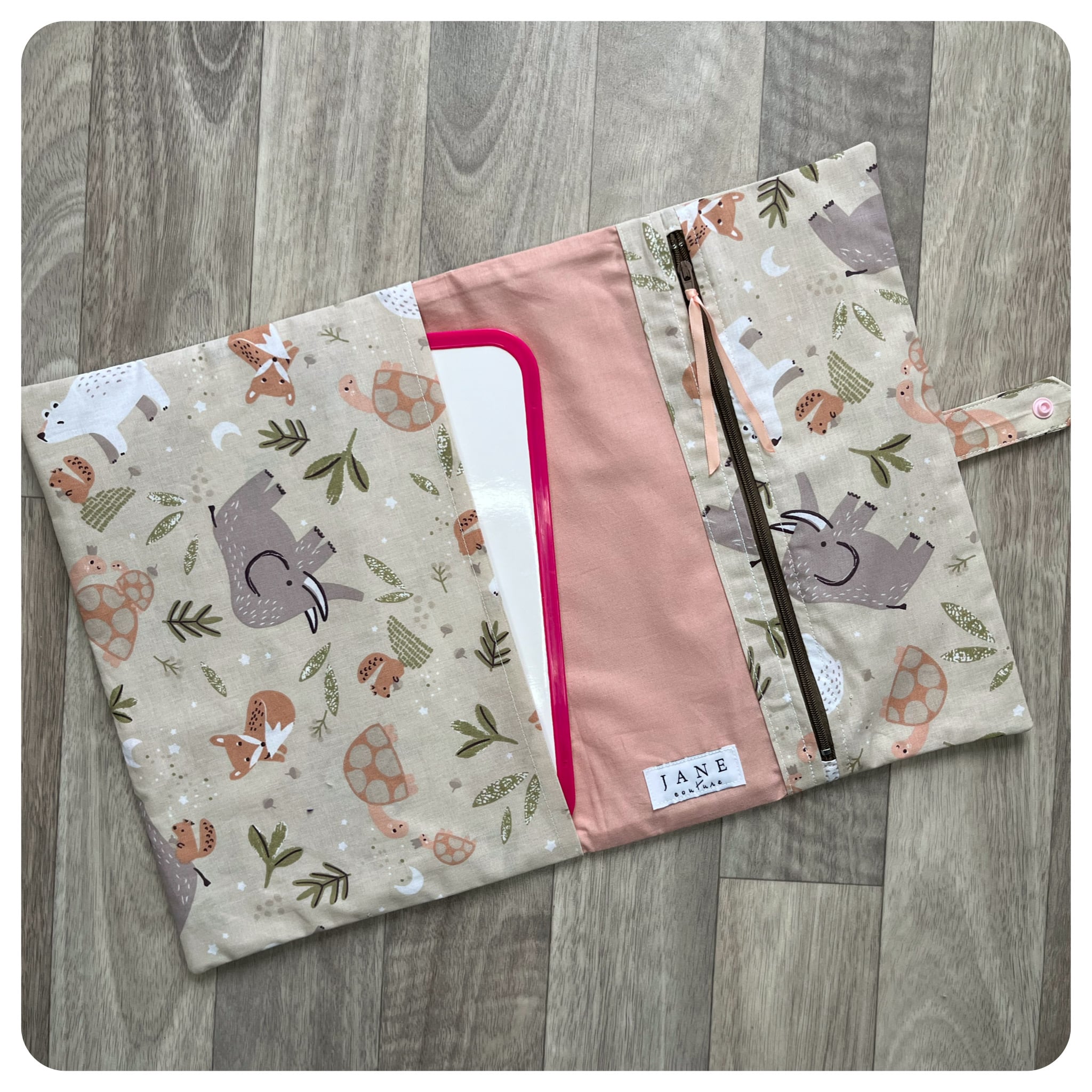 jane-couture-l-veil-pochette-ardoise-personnalis-tissu-coton image 3
