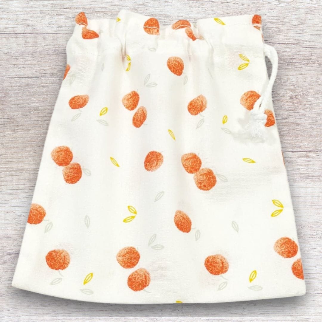 au-bonheur-de-petite-fleur-sac-vrac-bio-coton-p-ches-3-tailles image 2