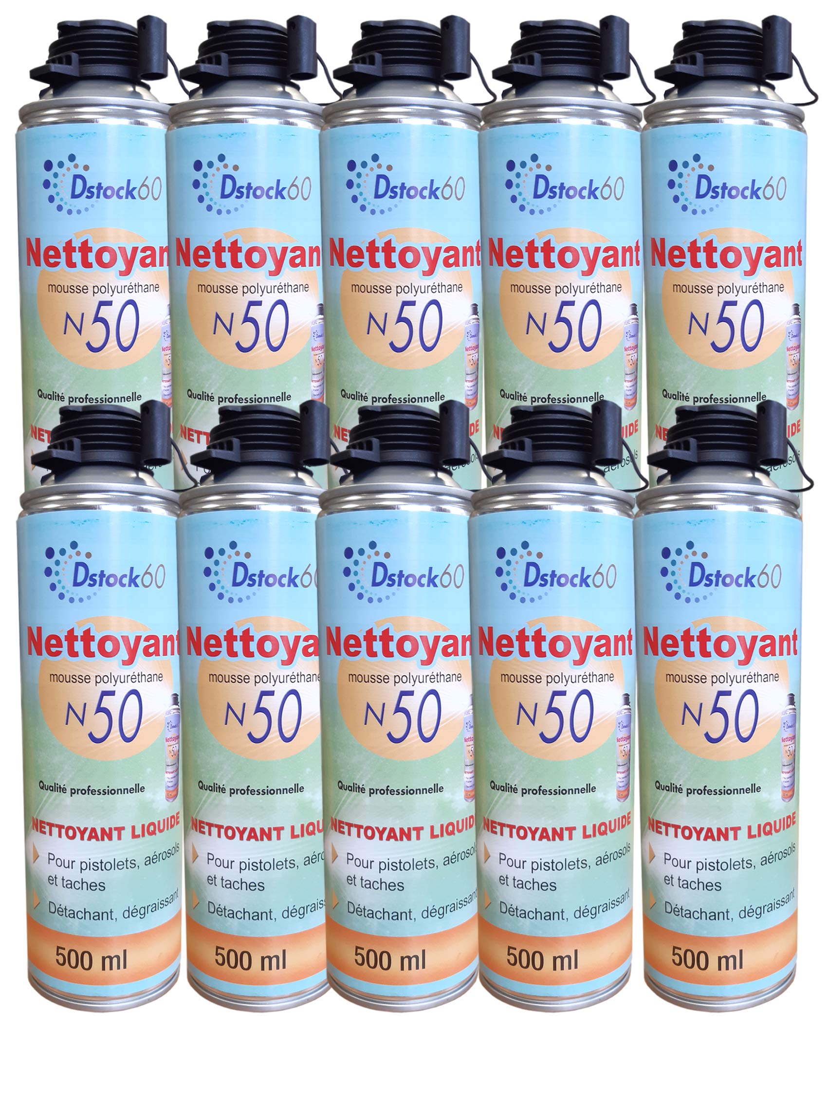 dstock60-nettoyant-mousse-expansive-500ml-lot-10-pistolet image 1