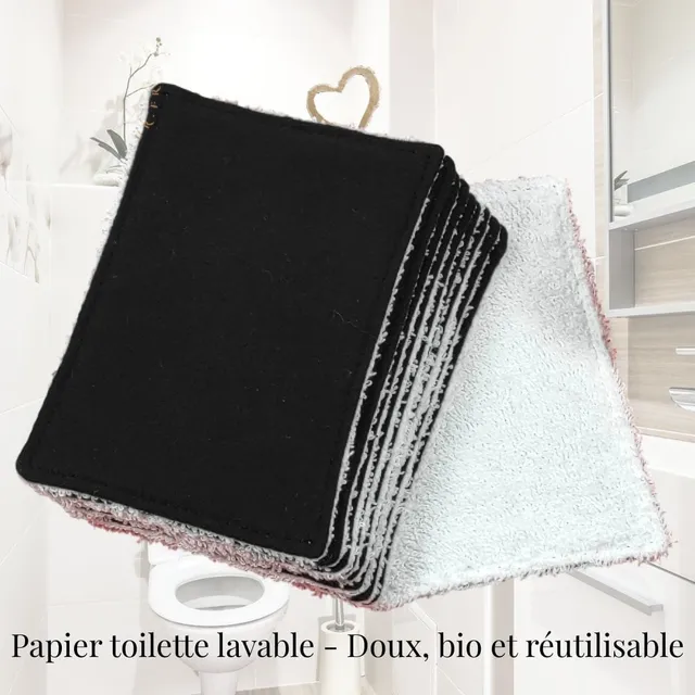 au-bonheur-de-petite-fleur-papier-toilette-lavable-noir-coton-bio-14x9 image 1