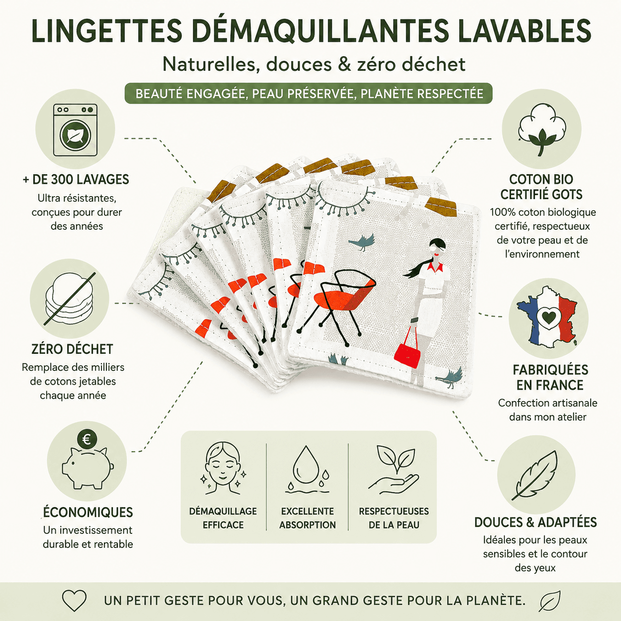 au-bonheur-de-petite-fleur-coffret-7-lingettes-d-maquillantes-coton-bio image 4