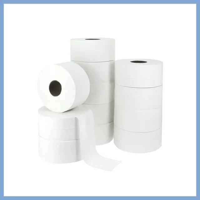 dstock60-papier-toilette-mini-jumbo-2-plis-200m-lot-12-ecolabel image 1