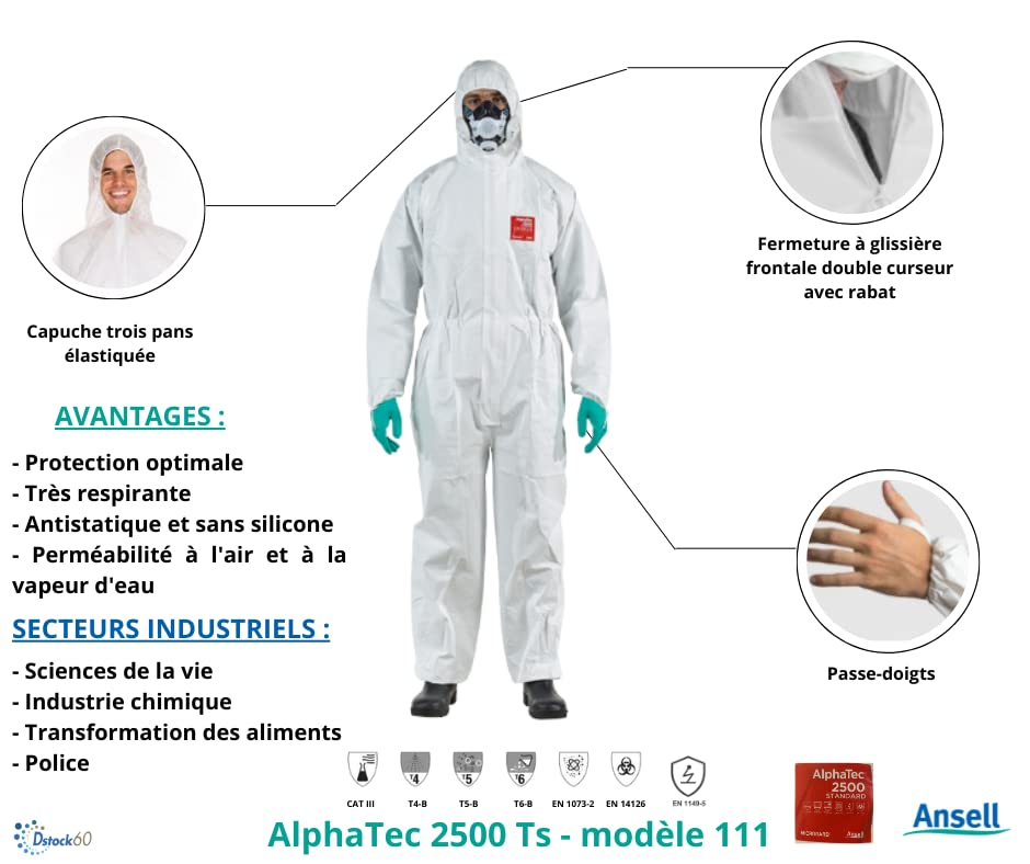 dstock60-combinaison-protection-jetable-alphatec-2500-taille-s-type-5-6 image 8