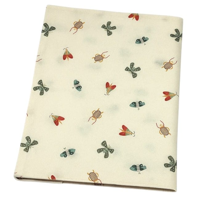 au-bonheur-de-petite-fleur-prot-ge-cahier-insectes-17x22-cm-coton-bio-gots image 3