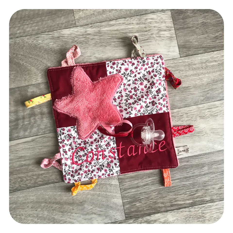 jane-couture-dodo-doudou-tiquettes-pr-nom-coton image 1