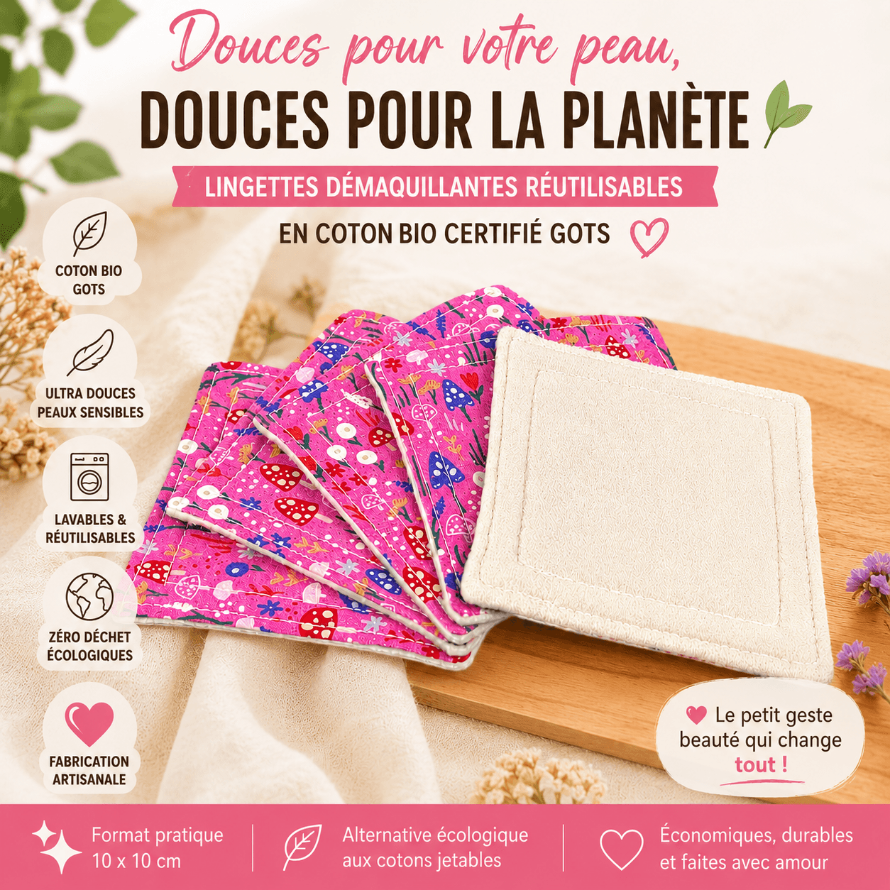 au-bonheur-de-petite-fleur-lingettes-d-maquillantes-coton-bio-10x10-2 image 2