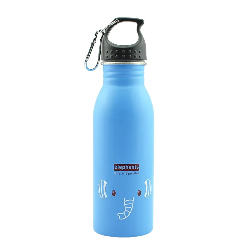 hilloo-l-phant-gourde-inox-enfant-500-ml-simple-paroi image 1