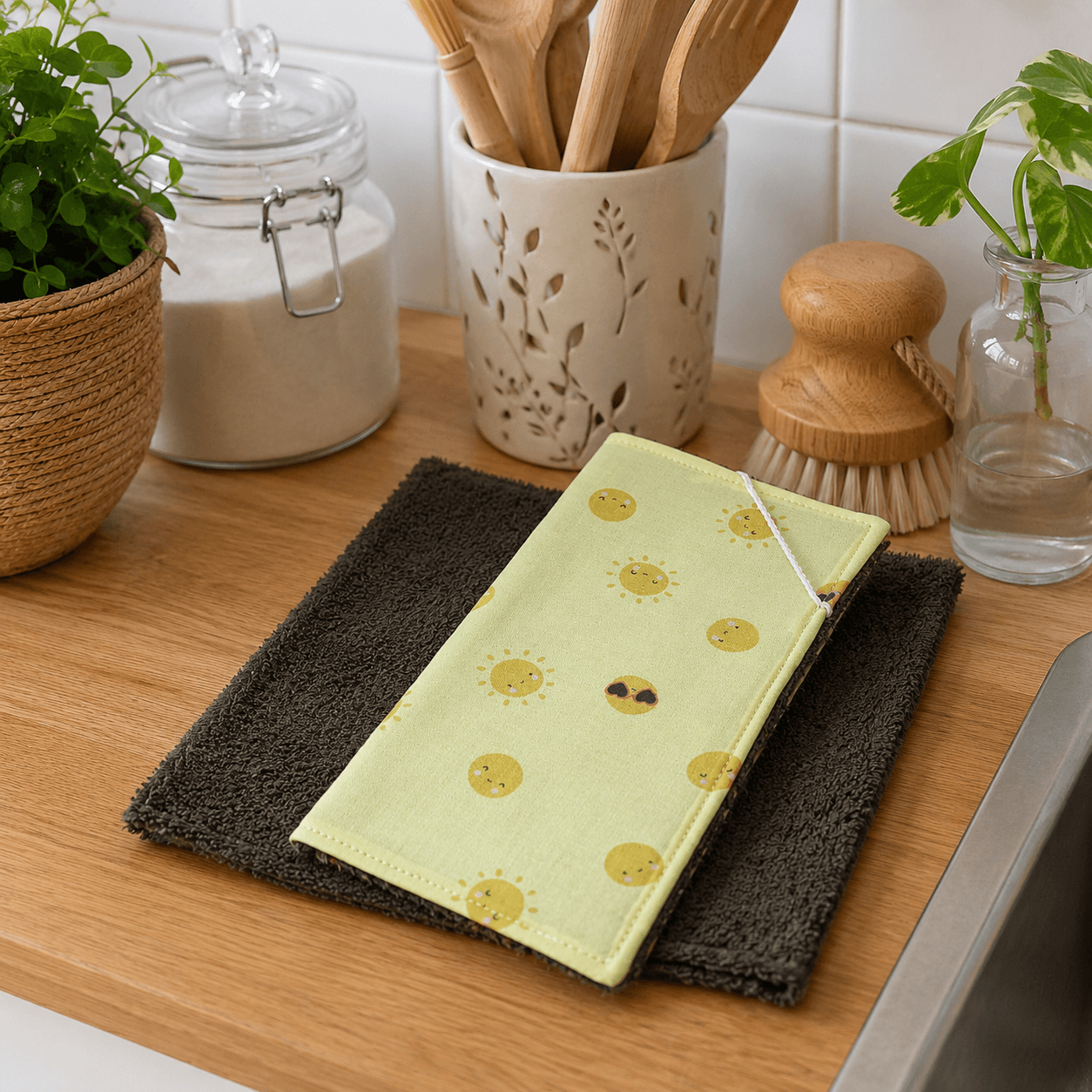 au-bonheur-de-petite-fleur-essuie-tout-lavable-coton-bio-kit-4 image 2