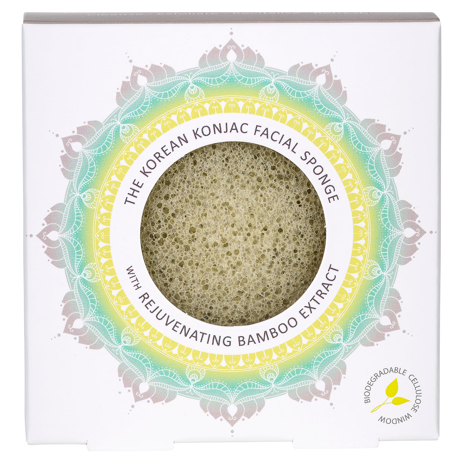 konjac-sponge-company-mandala-ponge-visage-bambou-anti-ge image 3