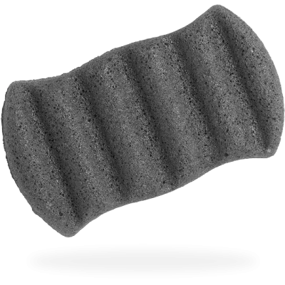 konjac-sponge-company-6-wave-ponge-corps-charbon-bambou-purifiant image 1