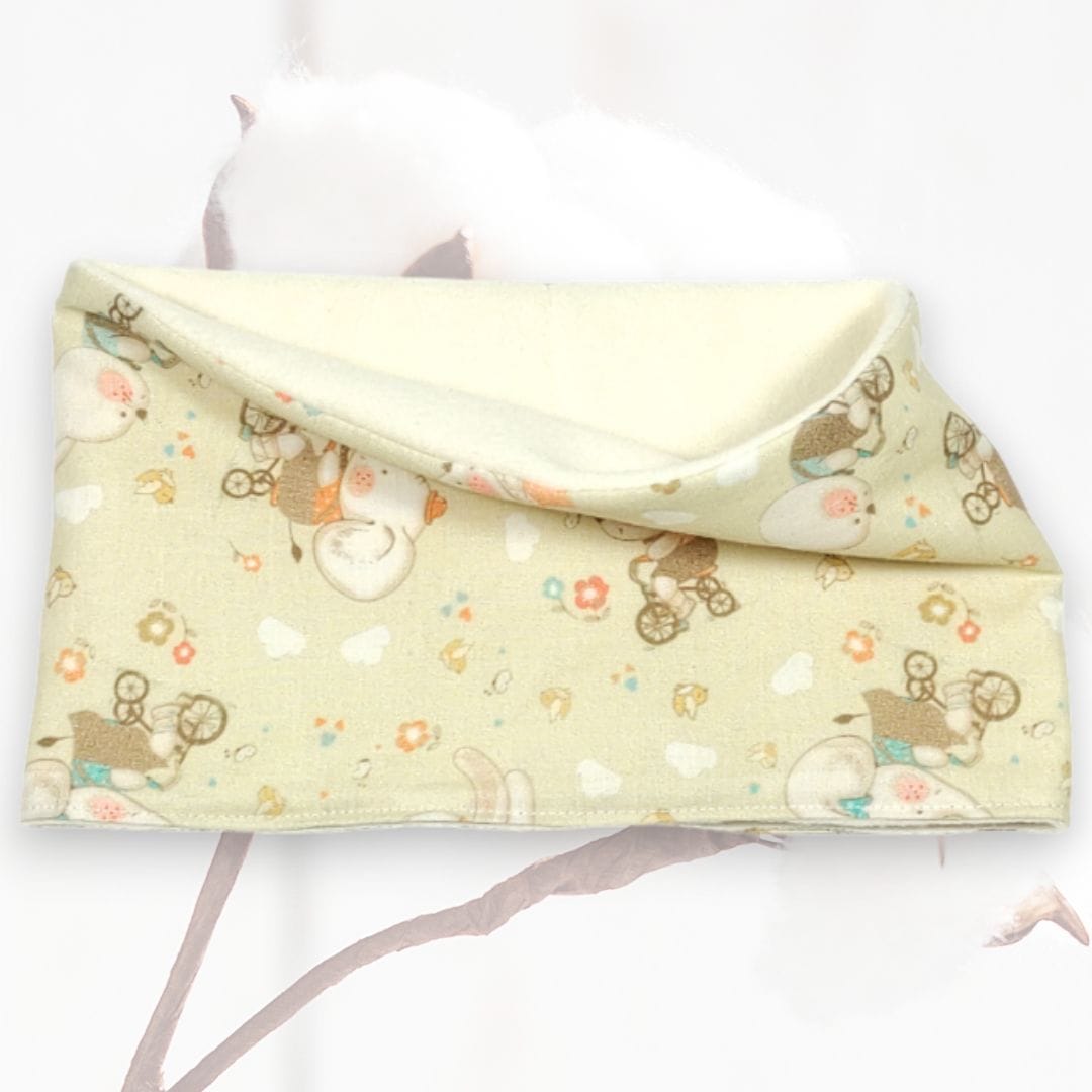 au-bonheur-de-petite-fleur-snood-enfant-oursons-v-lo-3-4-ans-bio image 1