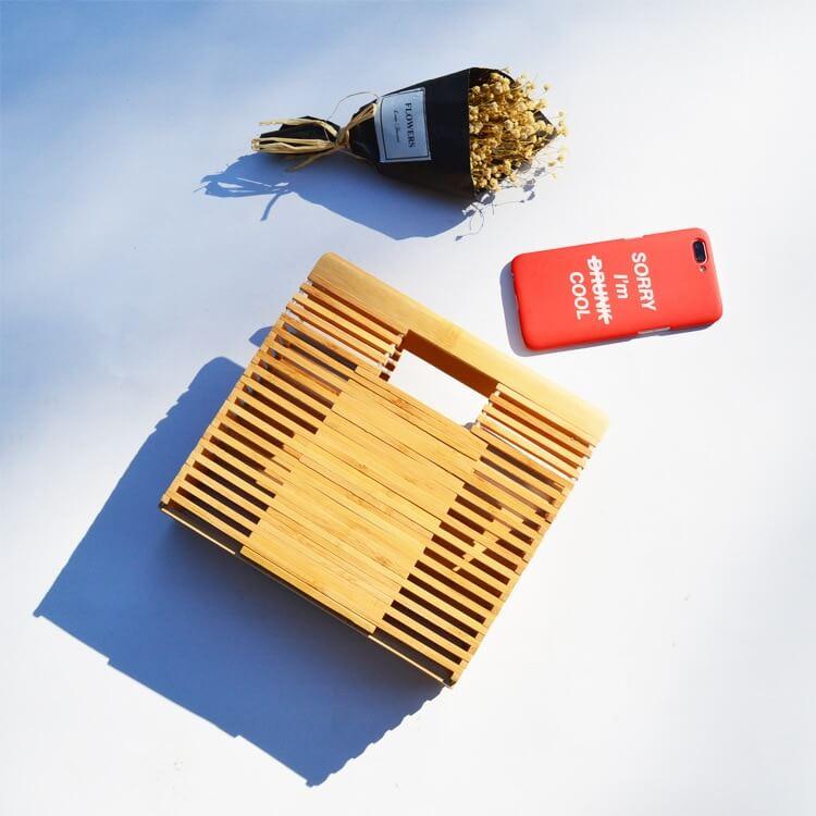hilloo-sacs-bambou-sac-rectangulaire-naturel-port-main-24cm-bambou image 4