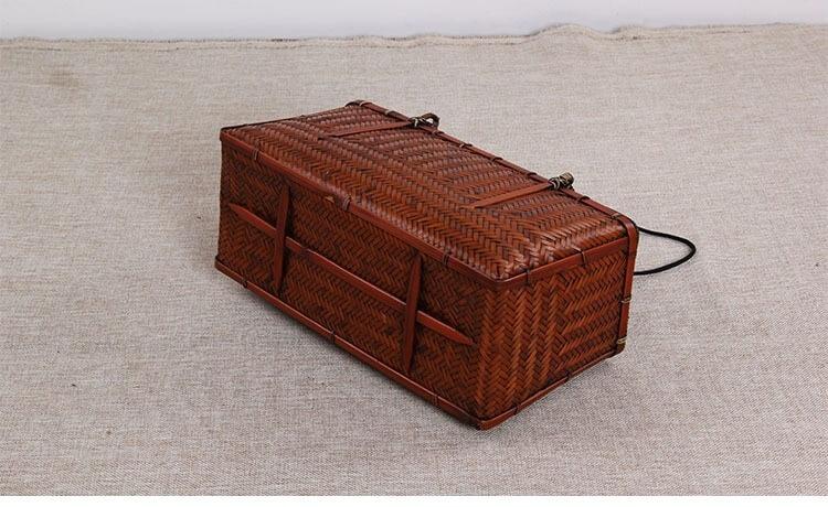 hilloo-sac-bambou-asiatique-tress-main-vintage-31-cm image 3
