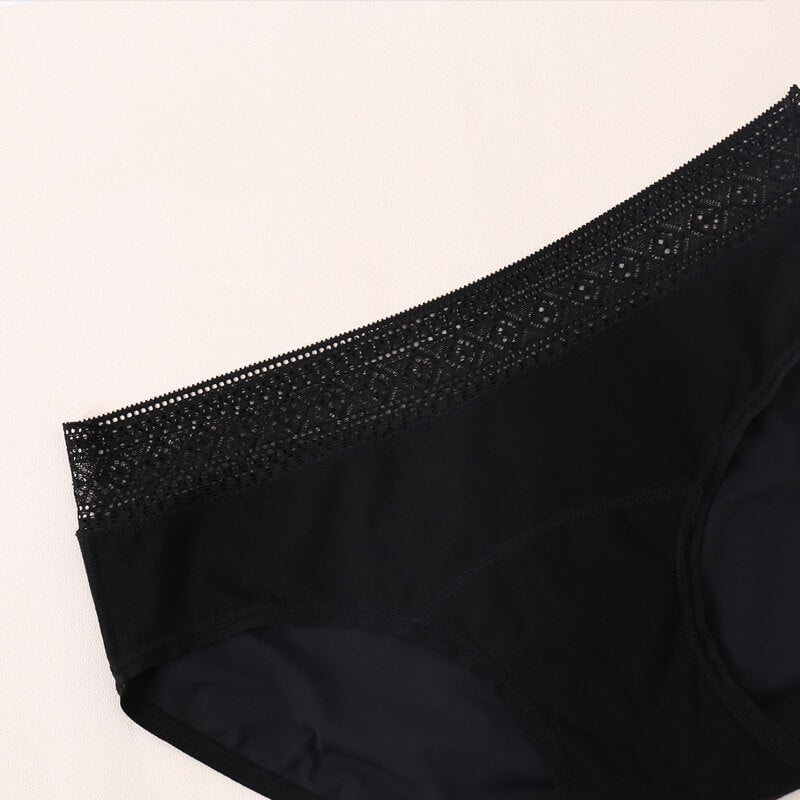 hilloo-culotte-menstruelle-nylon-dentelle-noire-absorbante-1-pc image 4