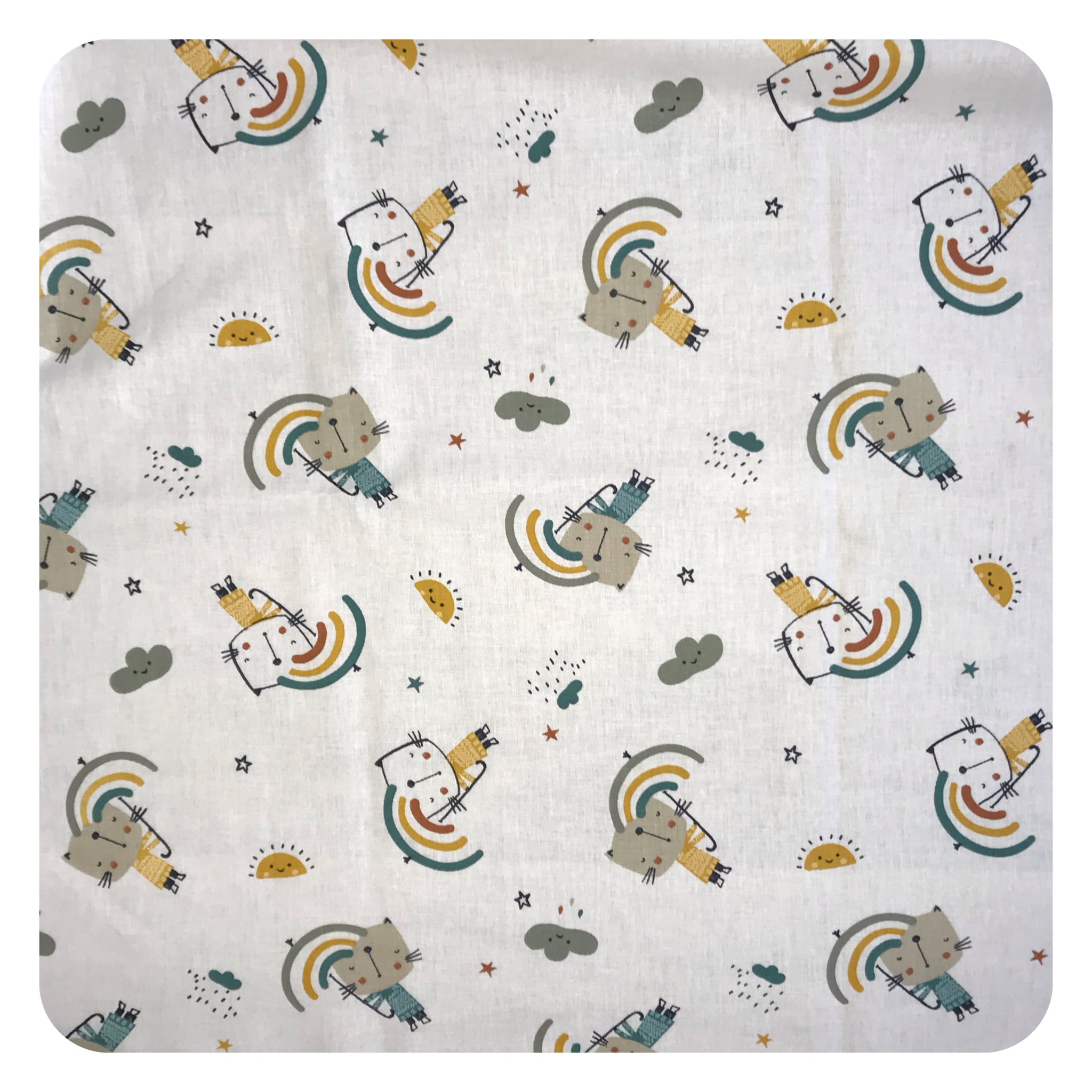 jane-couture-tissus-en-vente-chat-tissu-coton-oekotex-150cm image 1