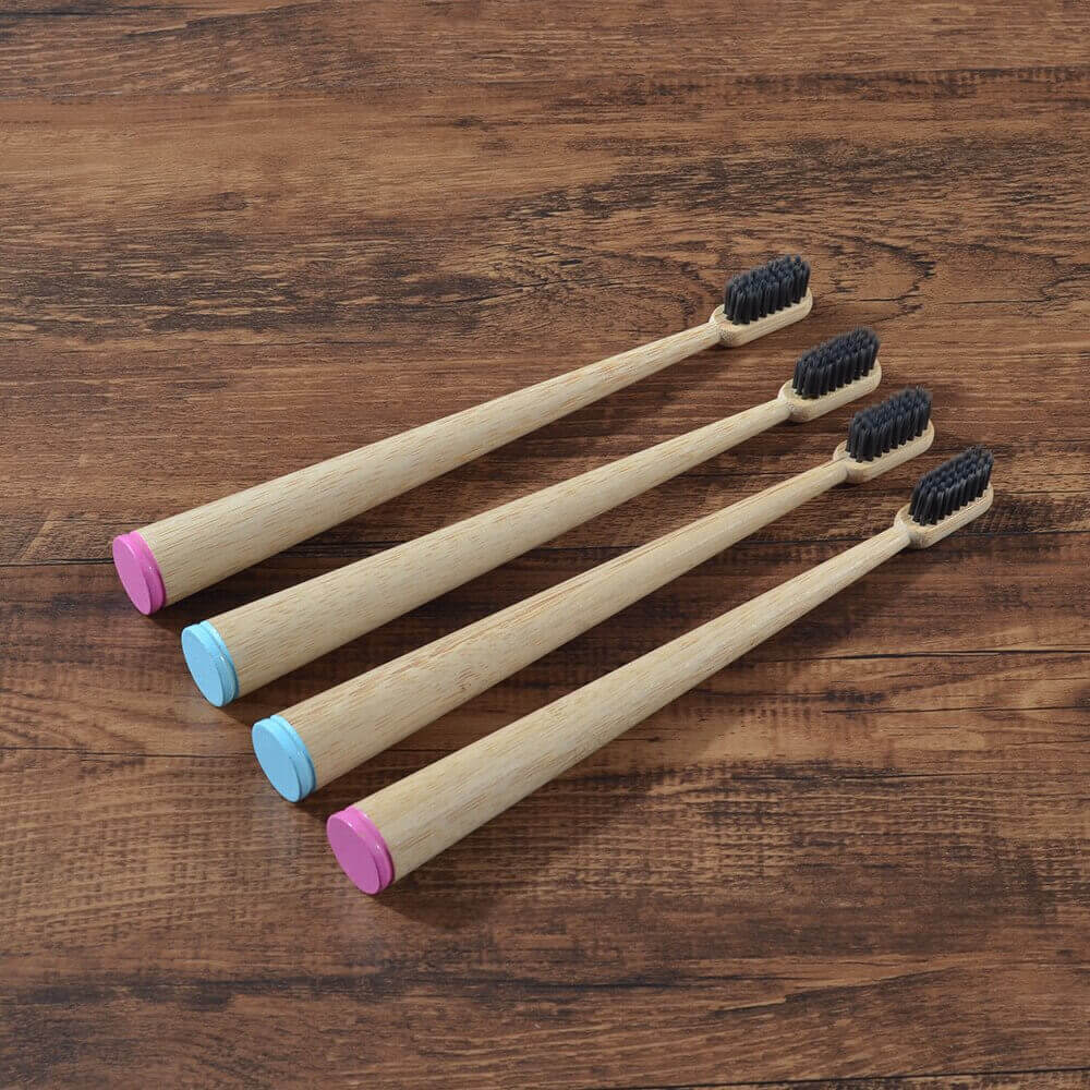 hilloo-brosses-dents-bambou-adulte-manche-rond-4-pi-ces image 4