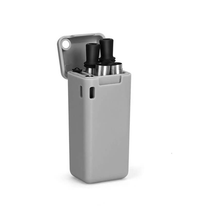 hilloo-pailles-inox-pliable-paille-22-5-cm-bo-tier-goupillon image 1