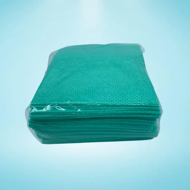 dstock60-entretien-lot-25-lavettes-non-tiss-es-vertes-haccp image 1