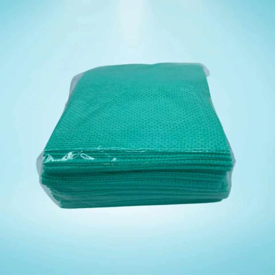 dstock60-entretien-lot-25-lavettes-non-tiss-es-vertes-haccp image 1