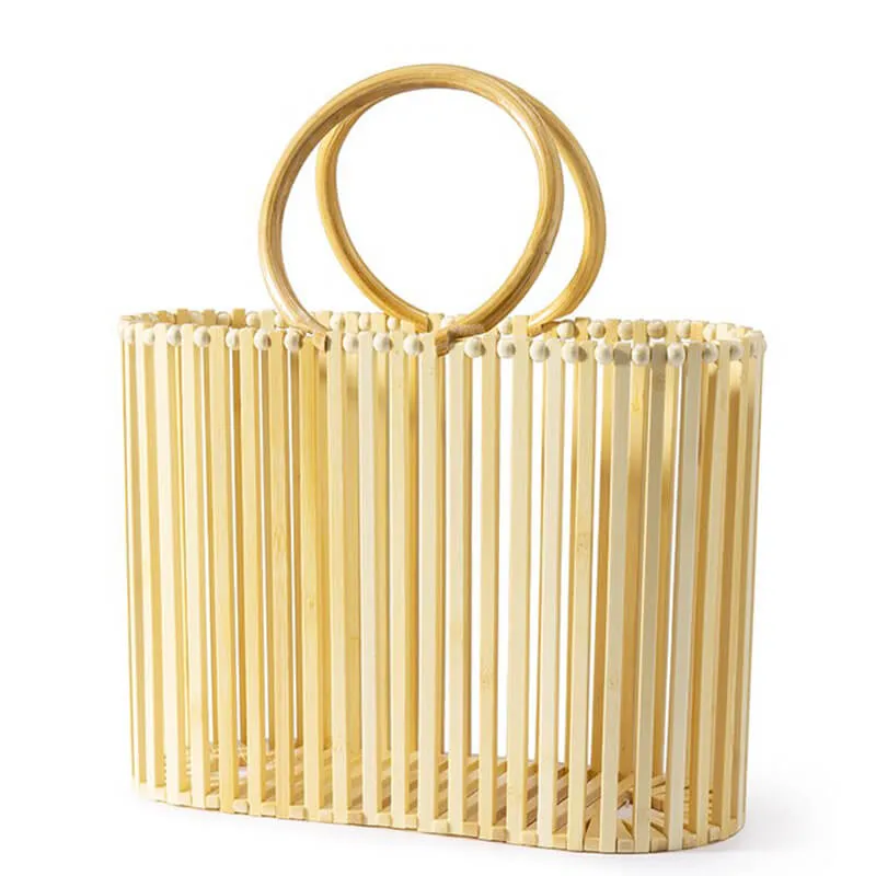 hilloo-sac-bambou-anneaux-naturel-rectangle image 1