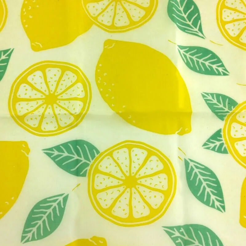 hilloo-emballages-cire-d-abeille-bee-wrap-citrons-lot-3-r-utilisable image 1