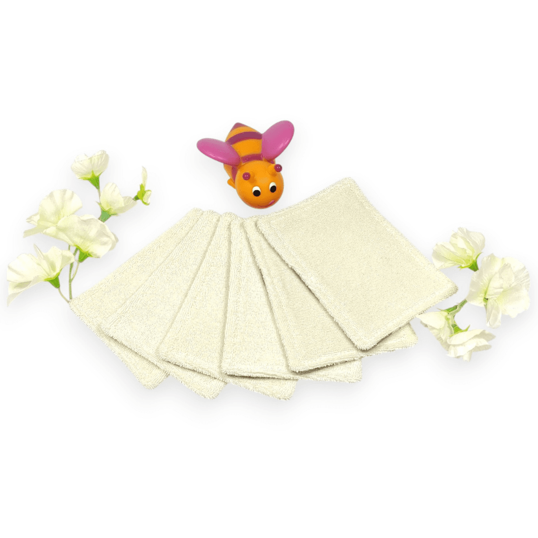 au-bonheur-de-petite-fleur-lingettes-b-b-coton-bio-ours-polaire-x6 image 5