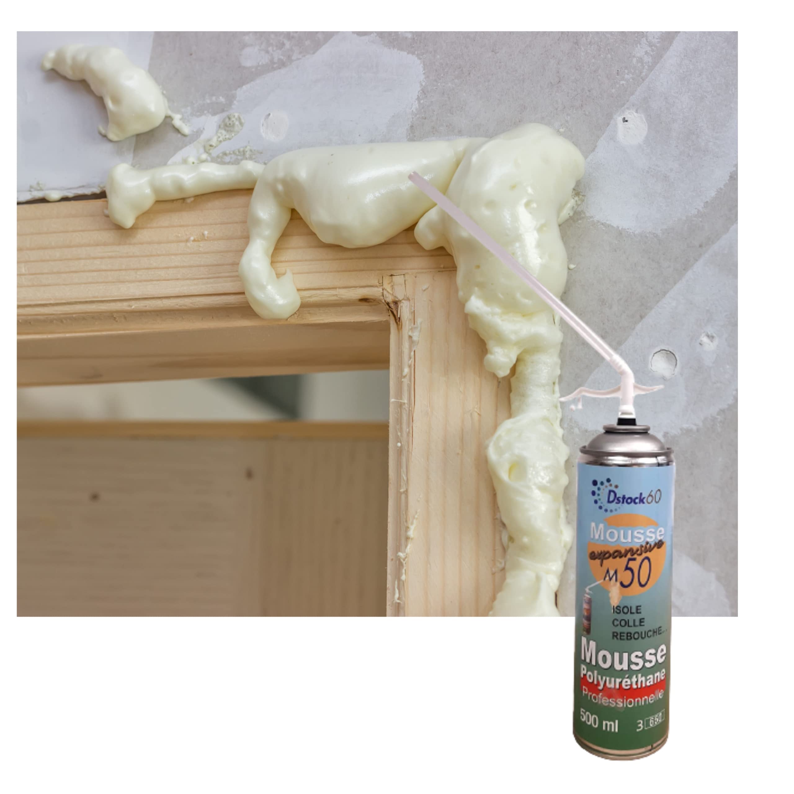 dstock60-construction-mousse-expansive-manuelle-500ml-polyur-thane-lot-24-isole image 3