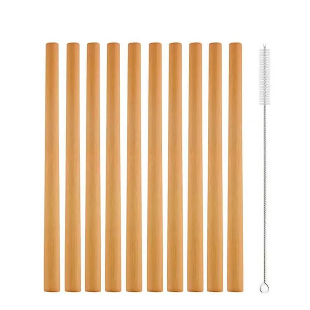 hilloo-pailles-bambou-large-smoothie-lot-5-10-pcs image 1
