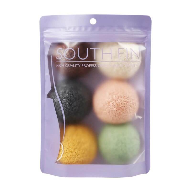 hilloo-konjac-ponge-visage-naturelle-lot-de-6-exfoliante image 2