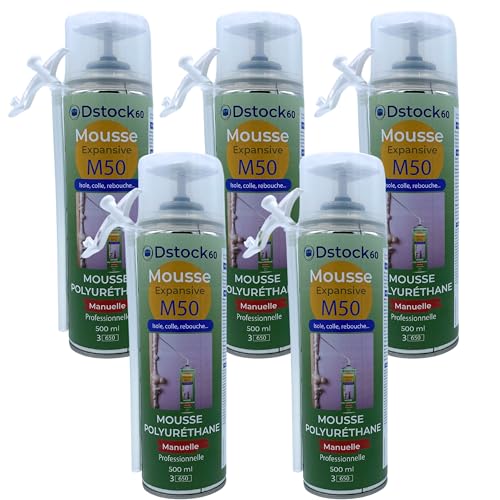 dstock60-mousse-expansive-manuelle-500ml-lot-de-5-polyur-thane image 5