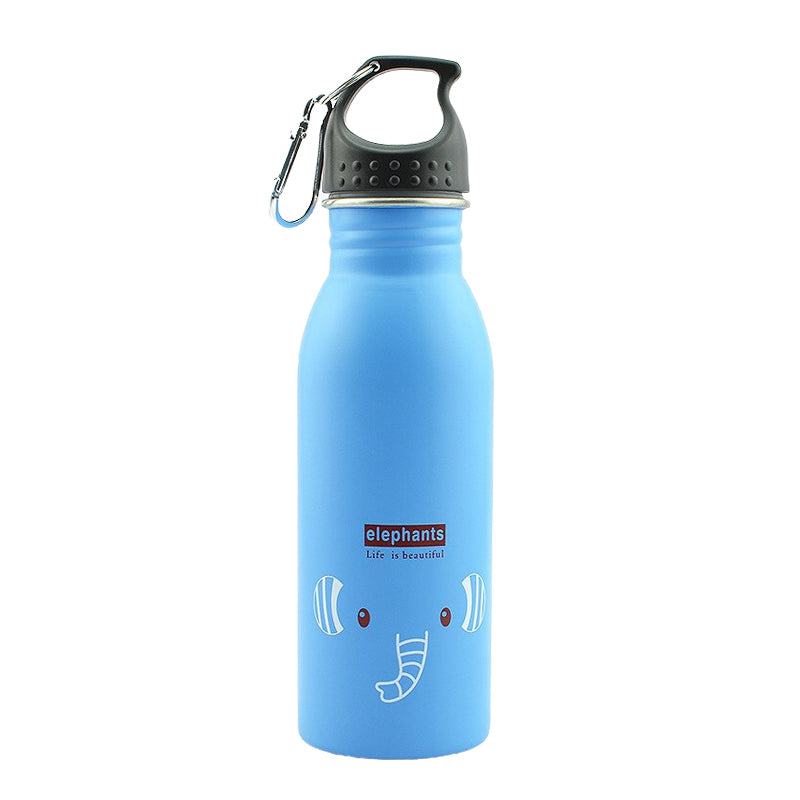 hilloo-l-phant-gourde-inox-enfant-500-ml-simple-paroi image 1