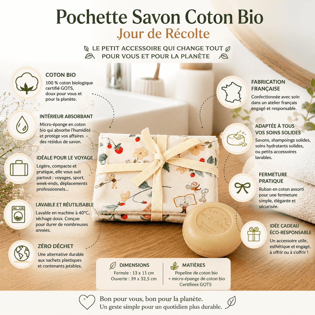 au-bonheur-de-petite-fleur-pochette-savon-jour-de-r-colte-coton-bio image 4