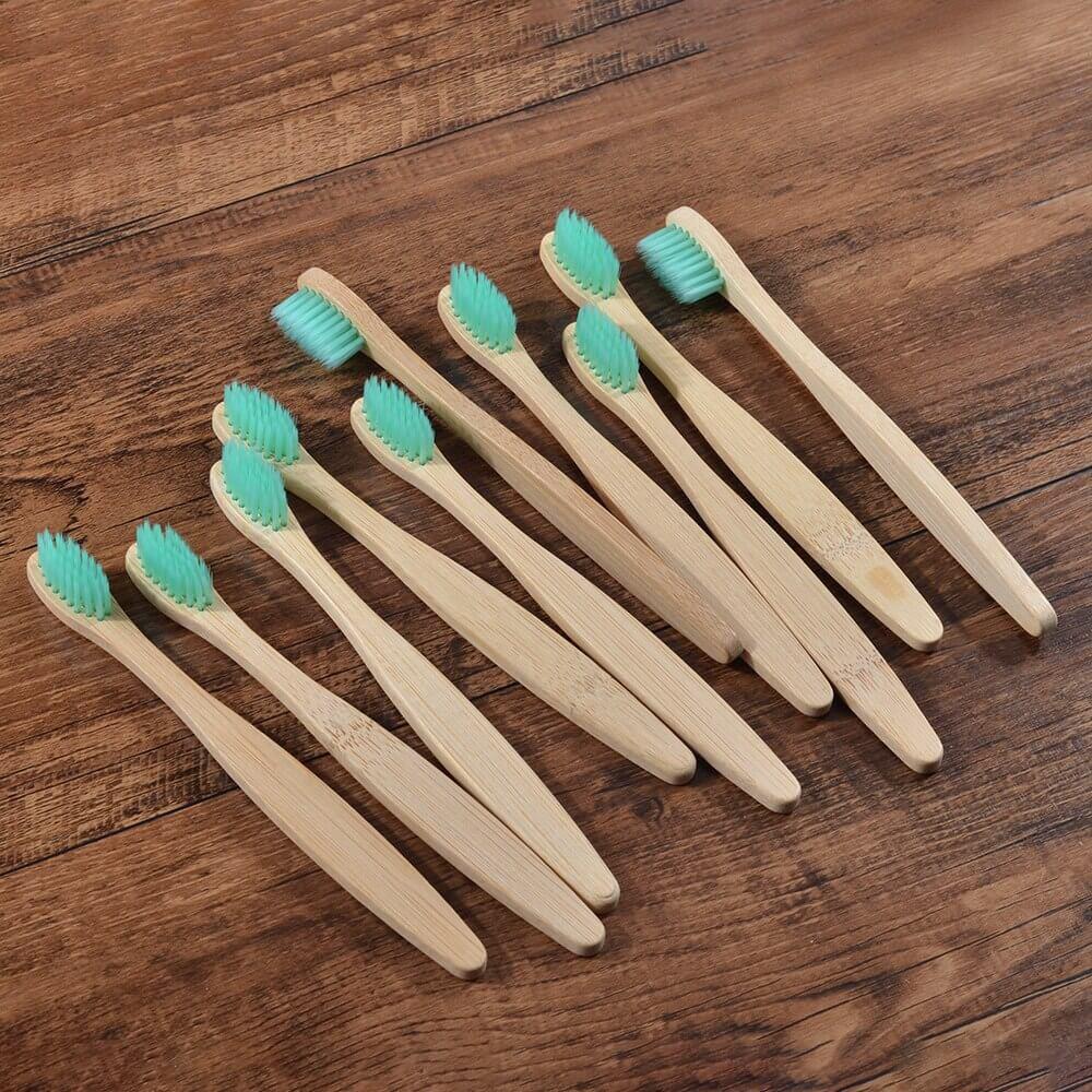 hilloo-brosses-dents-bambou-enfant-brosse-naturel-lot-10-multicolore image 8