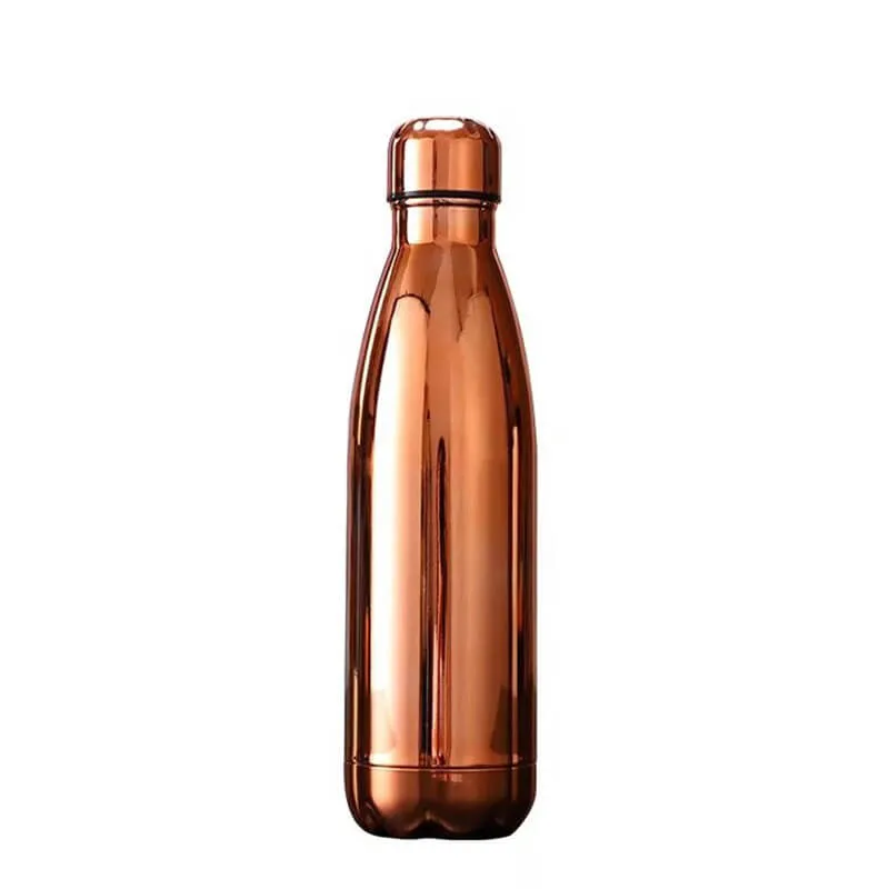 hilloo-bronze-brillant-500ml-bouteille-inox-gourde-isotherme image 1