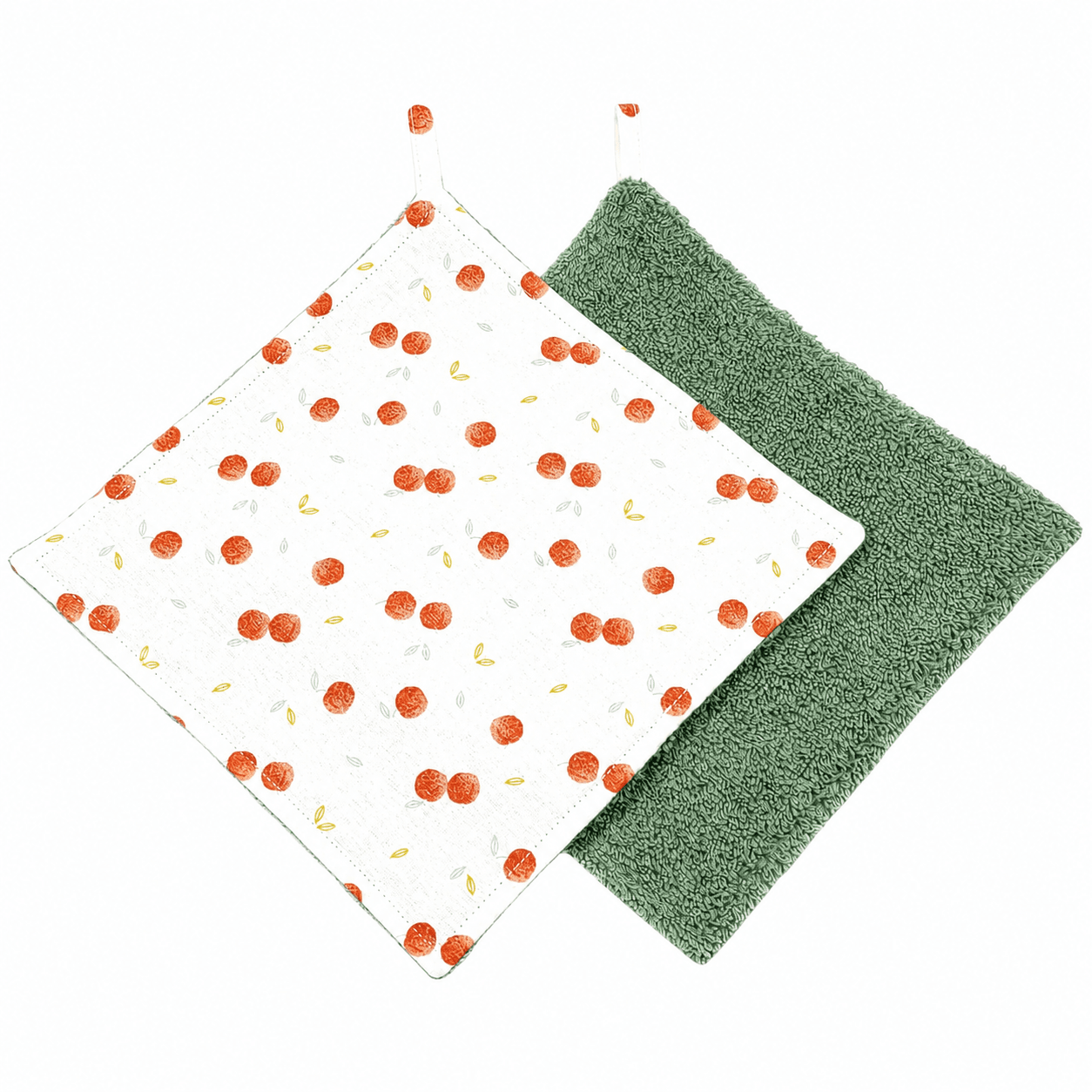 au-bonheur-de-petite-fleur-essuie-tout-lavable-p-ches-22x22-cm-bio image 2
