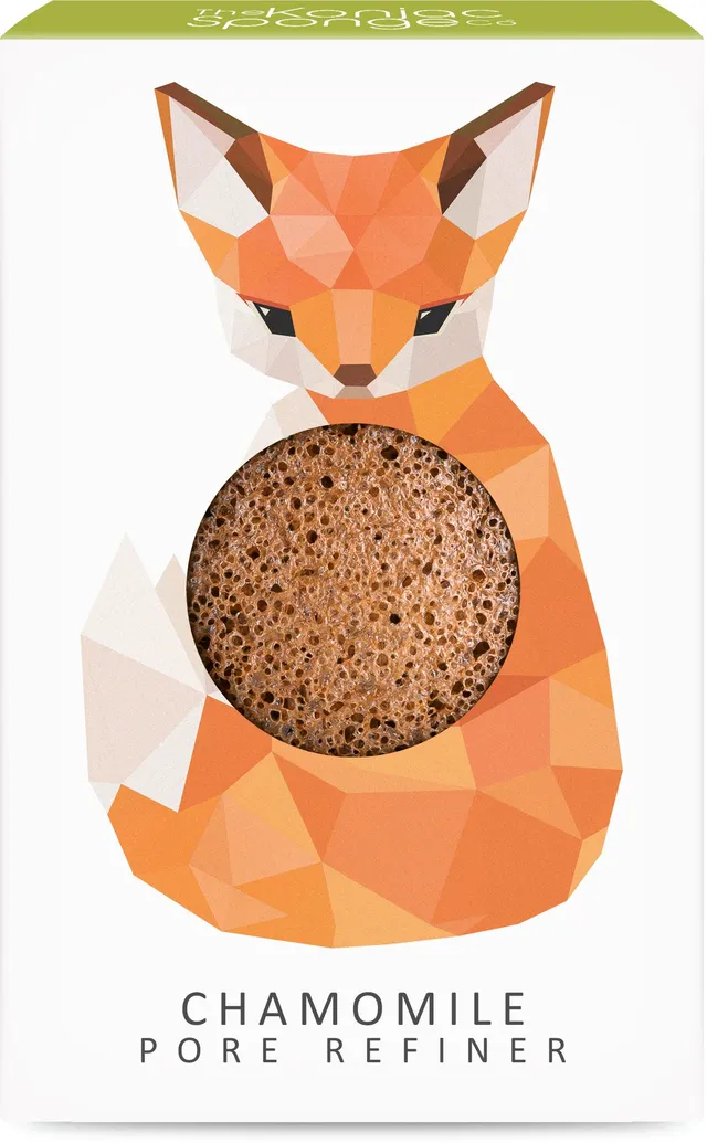konjac-sponge-company-mini-woodland-fox-ponge-camomille image 1