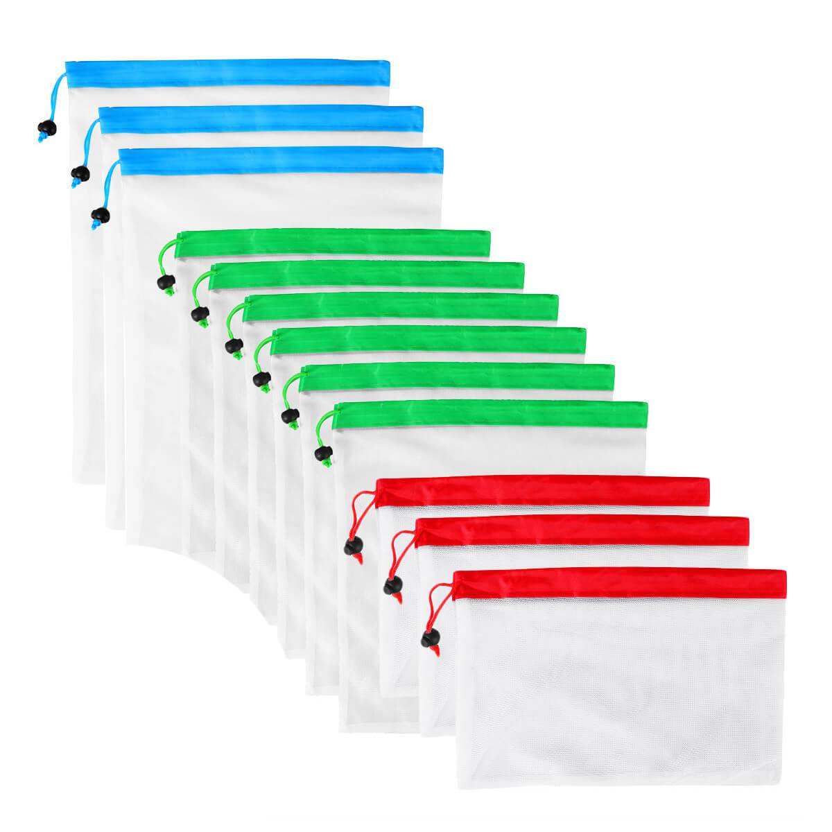 hilloo-l-gumes-sac-r-utilisable-filet-lot-de-12-lavable image 2