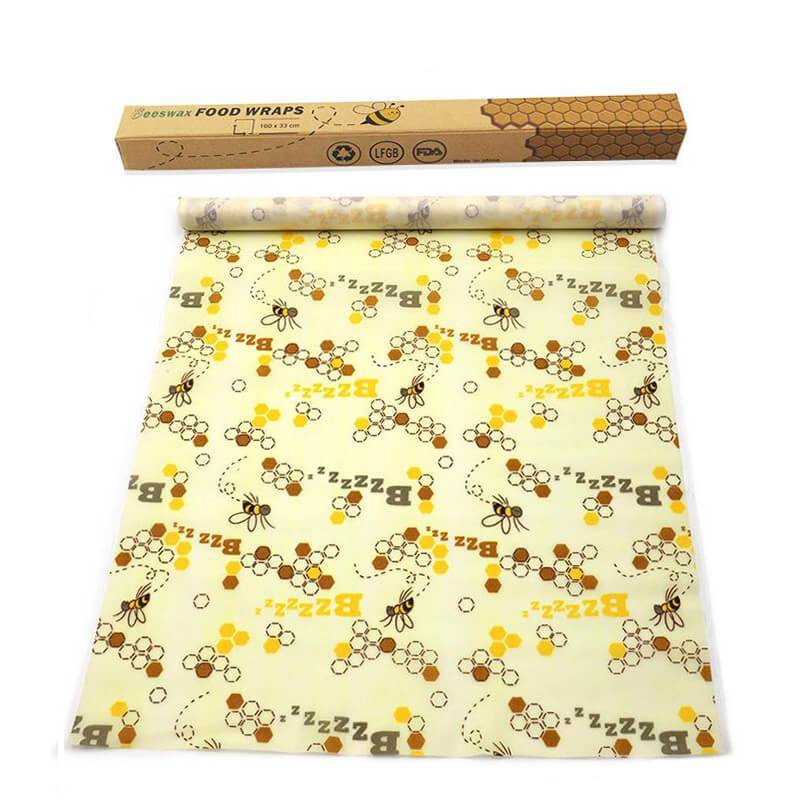 hilloo-abeille-bzzz-emballage-cire-abeille-d-couper-100cm image 1