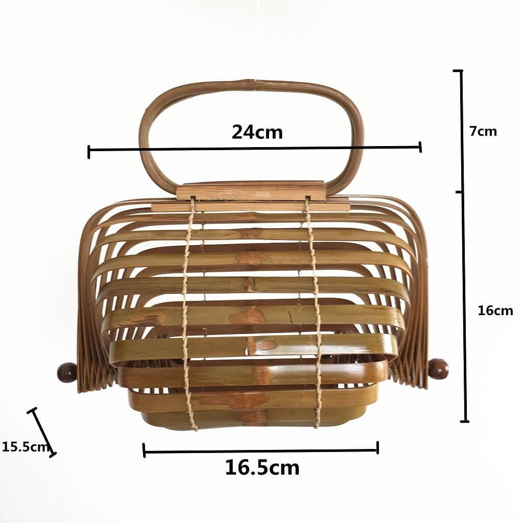 hilloo-sac-bambou-pliable-taille-s-grande-capacit image 6