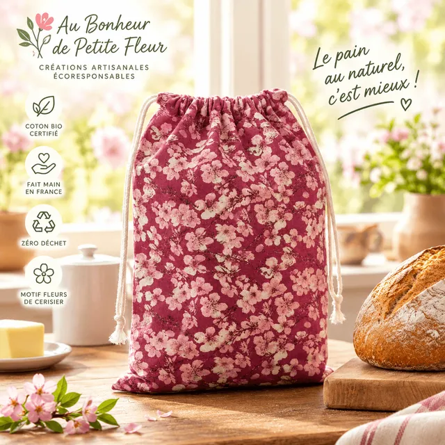 au-bonheur-de-petite-fleur-sac-pain-coton-bio-fleuri-r-utilisable image 1