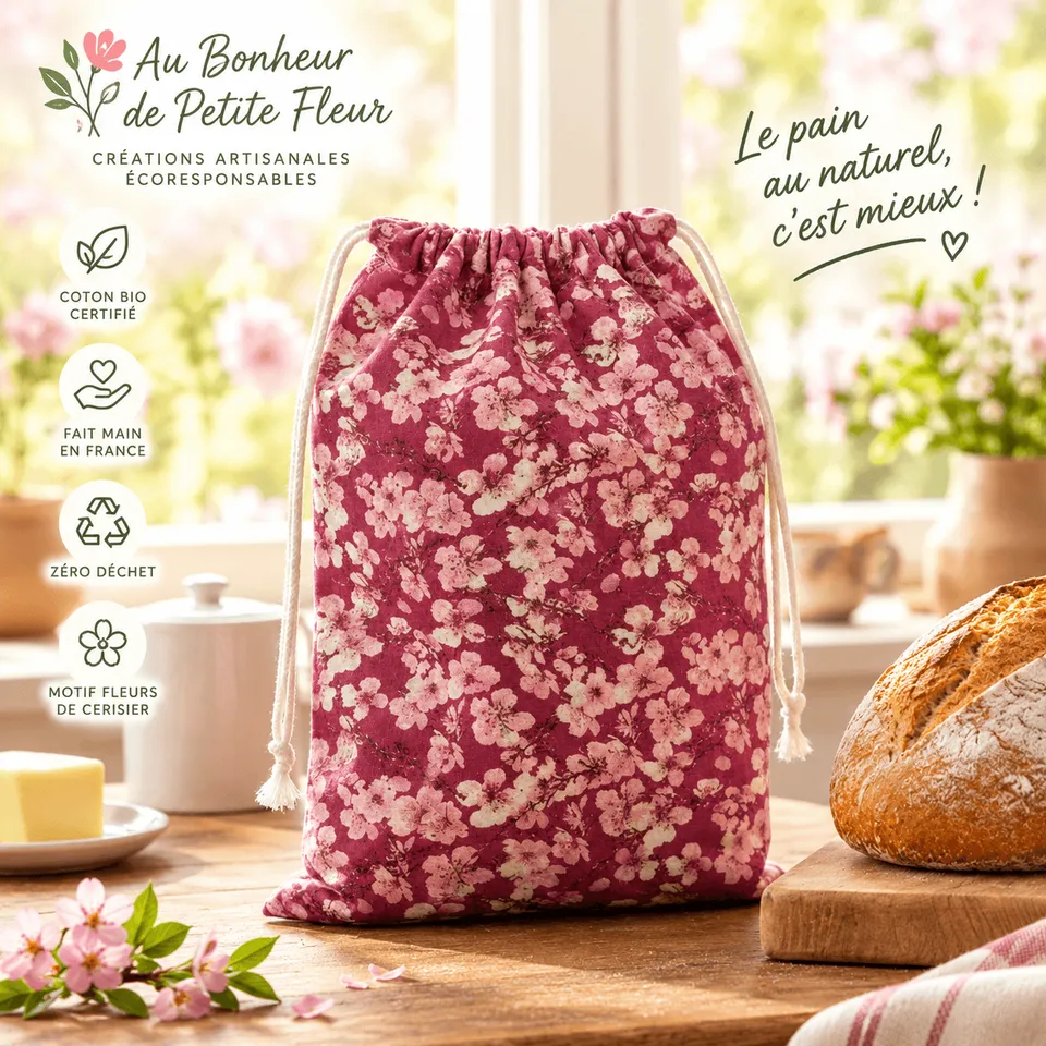 au-bonheur-de-petite-fleur-sac-pain-coton-bio-fleuri-r-utilisable image 1