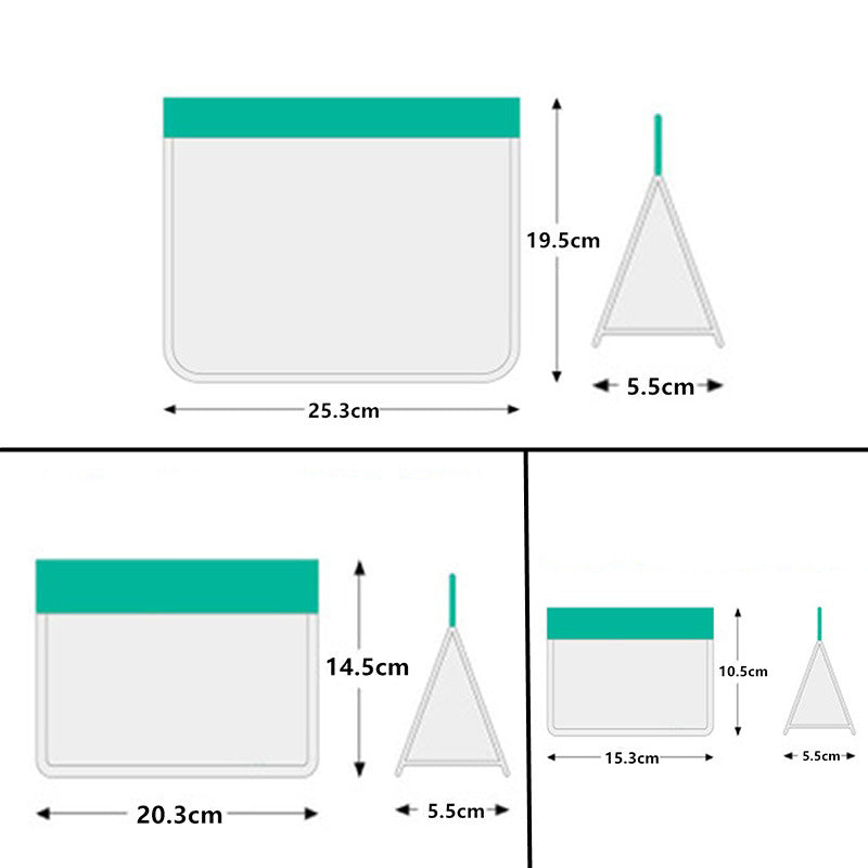 hilloo-sacs-cong-lation-r-utilisables-zip-lot-3-sans-bpa image 4