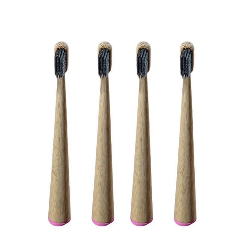 hilloo-brosses-dents-bambou-adulte-manche-rond-4-pi-ces image 2