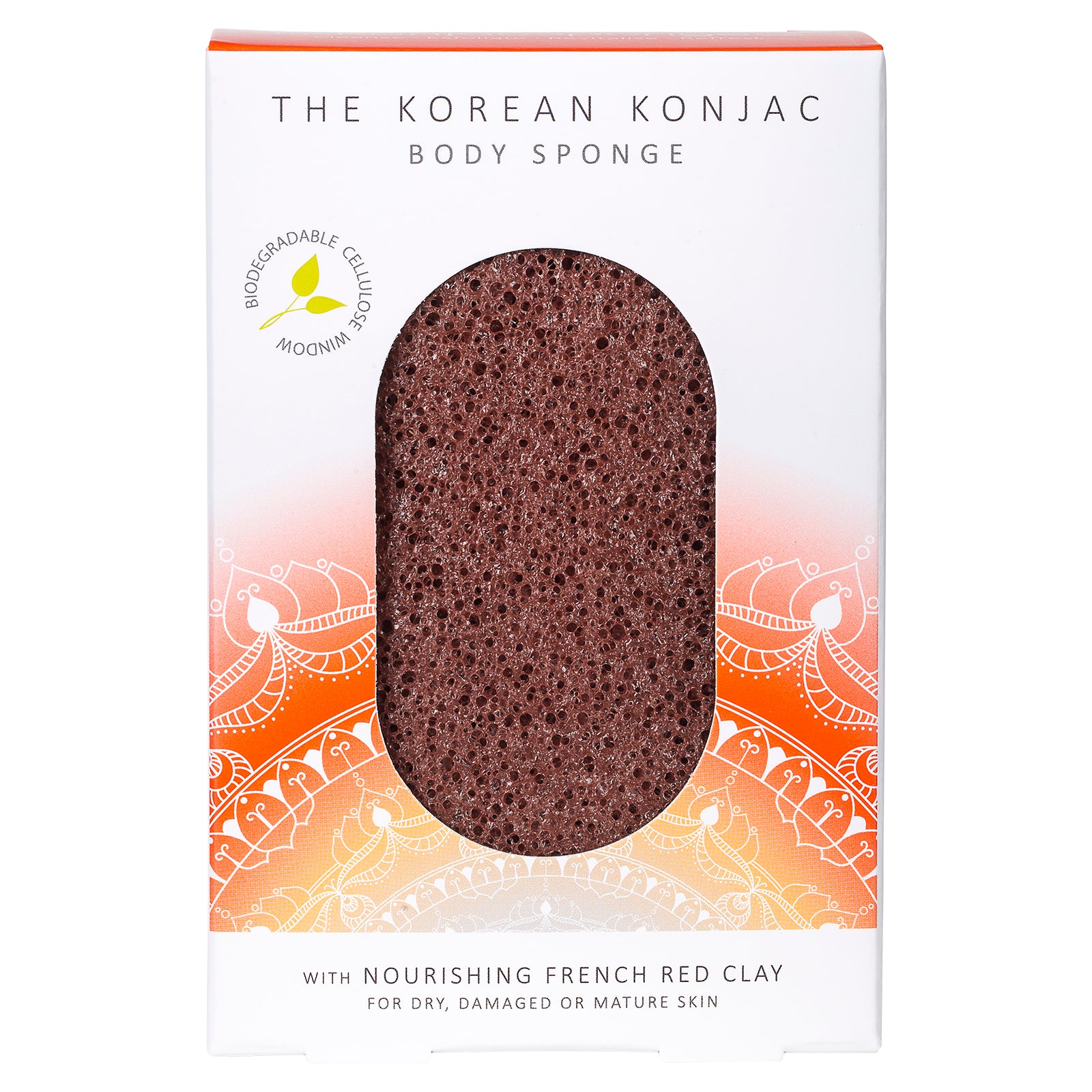 konjac-sponge-company-mandala-ponge-corps-argile-rouge image 3