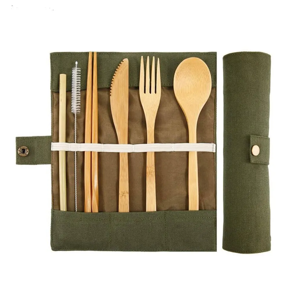 hilloo-couverts-bambou-set-couverts-r-utilisables-noir image 1