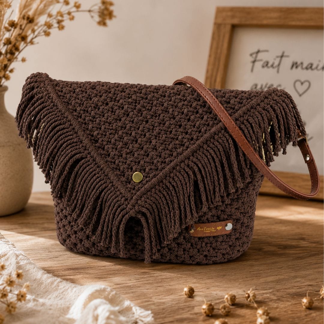 au-bonheur-de-petite-fleur-sac-macram-bandouli-re-marron image 1