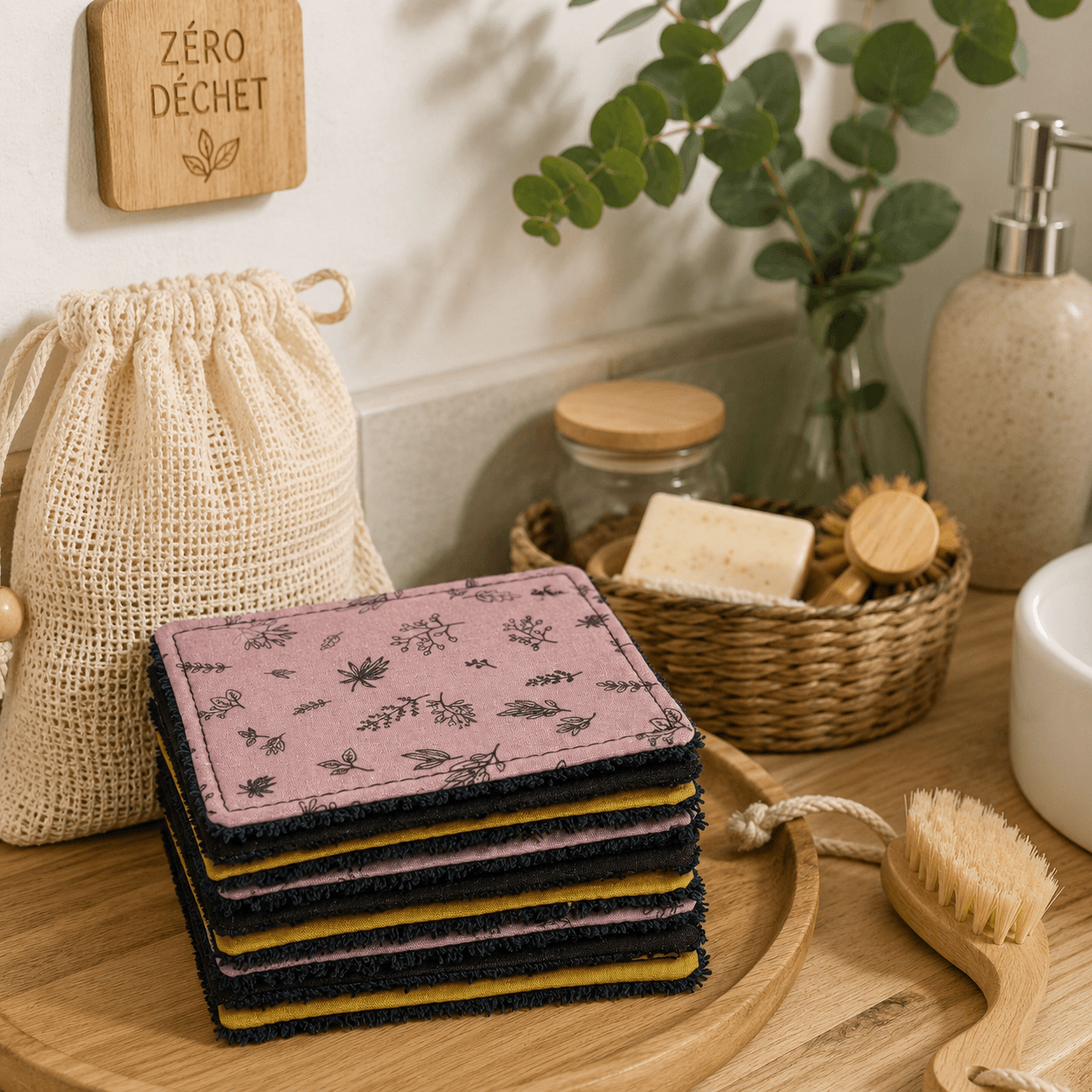 au-bonheur-de-petite-fleur-papier-toilette-tissu-noir-coton-bio-lavable image 2