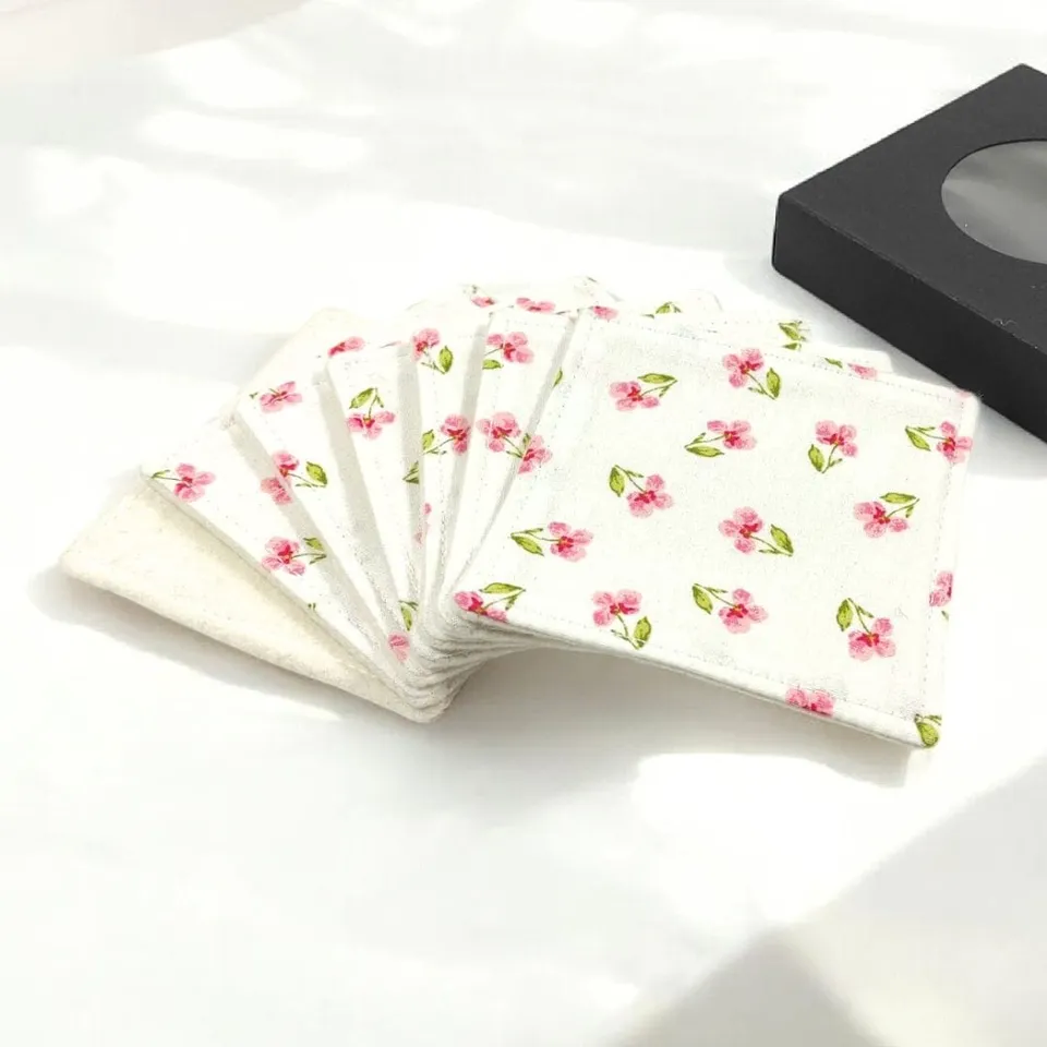au-bonheur-de-petite-fleur-coffret-7-lingettes-coton-bio-pens-es image 1