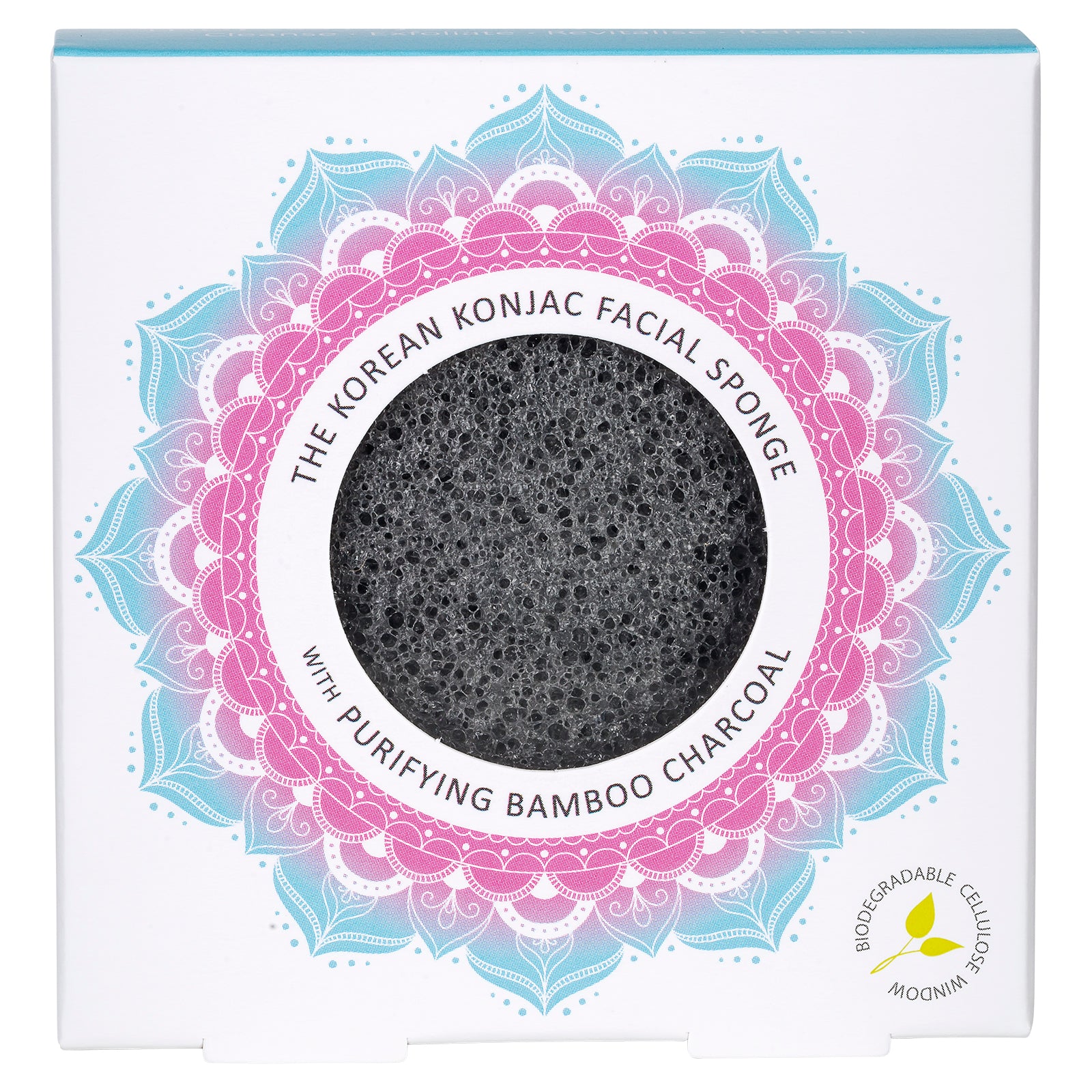 konjac-sponge-company-mandala-ponge-visage-charbon image 3