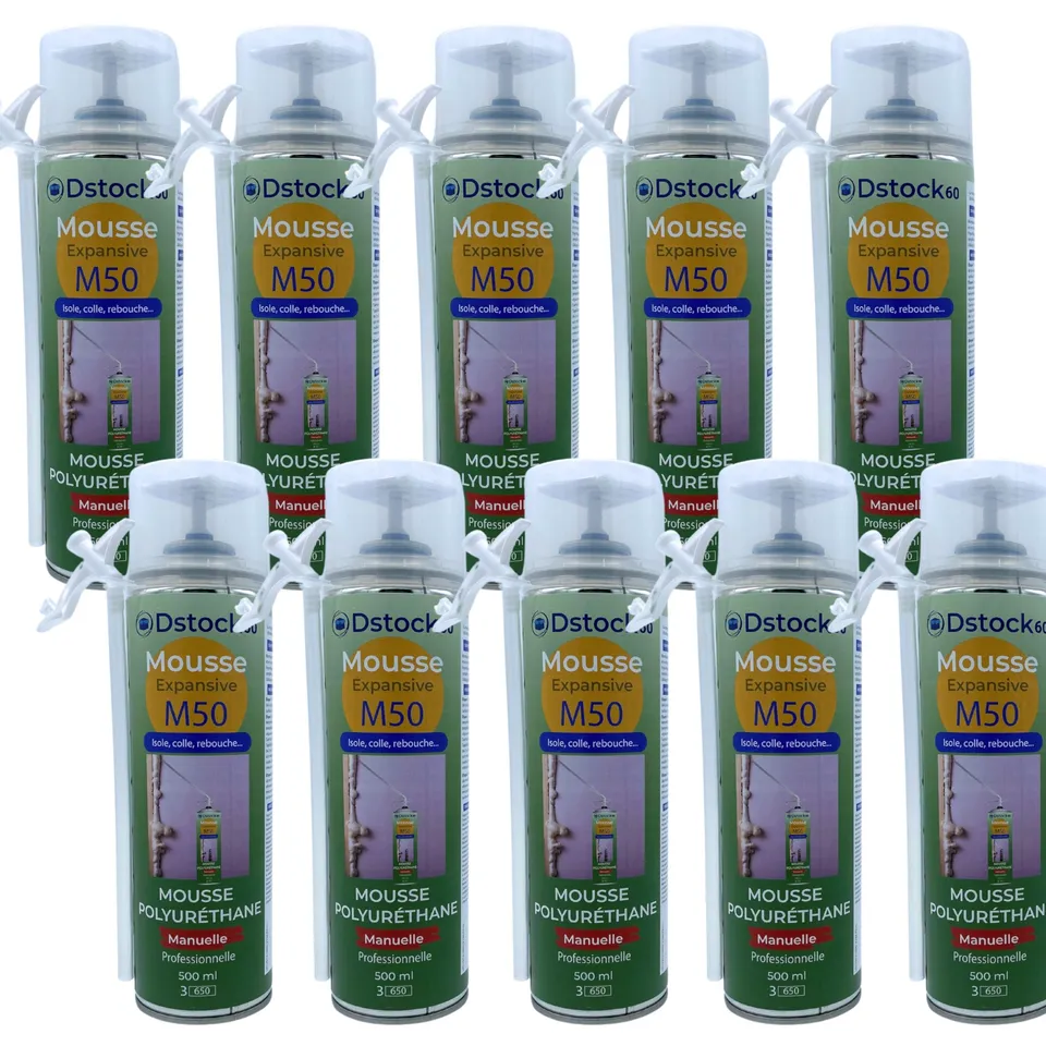 dstock60-construction-lot-10-mousses-expansives-500-ml-manuelle image 1